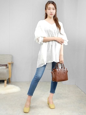 miniaさん（レディース・160cm）の夏コーディネート