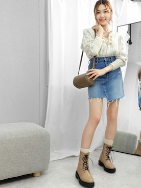 miniaさん（レディース・160cm）の夏コーディネート