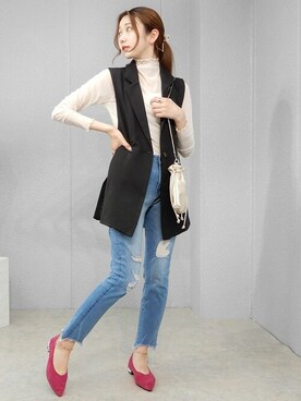 miniaさん（レディース・160cm）の秋コーディネート