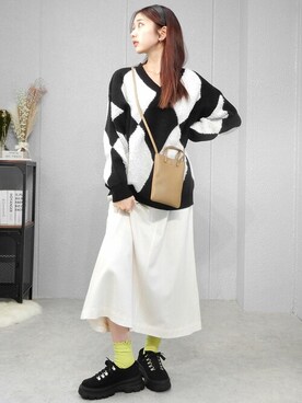 miniaさん（レディース・160cm）の秋コーディネート