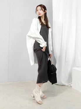 「minia（ミニア）のアイテム（アクセサリー）」を使った、miniaさん（レディース・158cm）の冬コーディネート