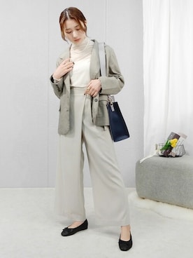 「minia（ミニア）のアイテム（アクセサリー）」を使った、miniaさん（レディース・158cm）の冬コーディネート