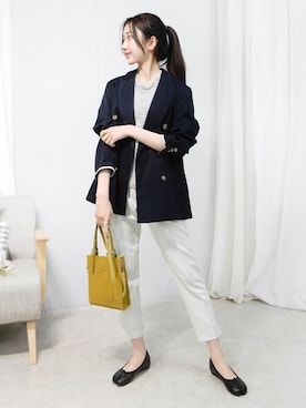 「minia（ミニア）のアイテム（アクセサリー）」を使った、miniaさん（レディース・158cm）の冬コーディネート