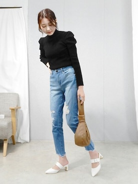 miniaさん（レディース・158cm）の冬コーディネート