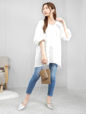 miniaさん（レディース・158cm）の春コーディネート