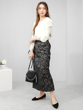 「minia（ミニア）のアイテム（アクセサリー）」を使った、miniaさん（レディース・158cm）の春コーディネート