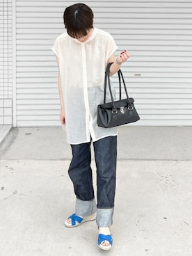 miniaさん（レディース・158cm）の夏コーディネート