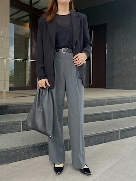 amiami_officialさん（レディース・167cm）の冬コーディネート