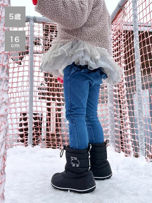 moz】モズ キッズスノーブーツ /防寒ブーツ防水・防滑（ブーツ）｜moz