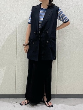 「＃テーラードジャケット」｜cepo公式さん（レディース・160cm）の夏コーディネート