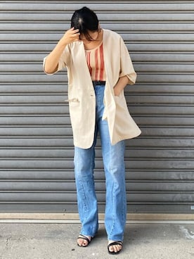 cepo公式さん（レディース・160cm）の夏コーディネート