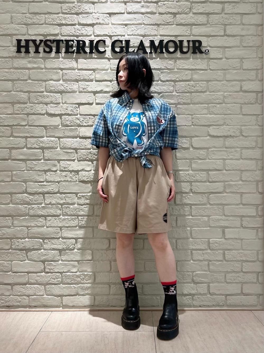 トップス hysteric gramour long t-shirt 00s y2k HYSTERIC GLAMOUR 00s ミニちゃん ピチT Tシャツ y2k - メルカリ