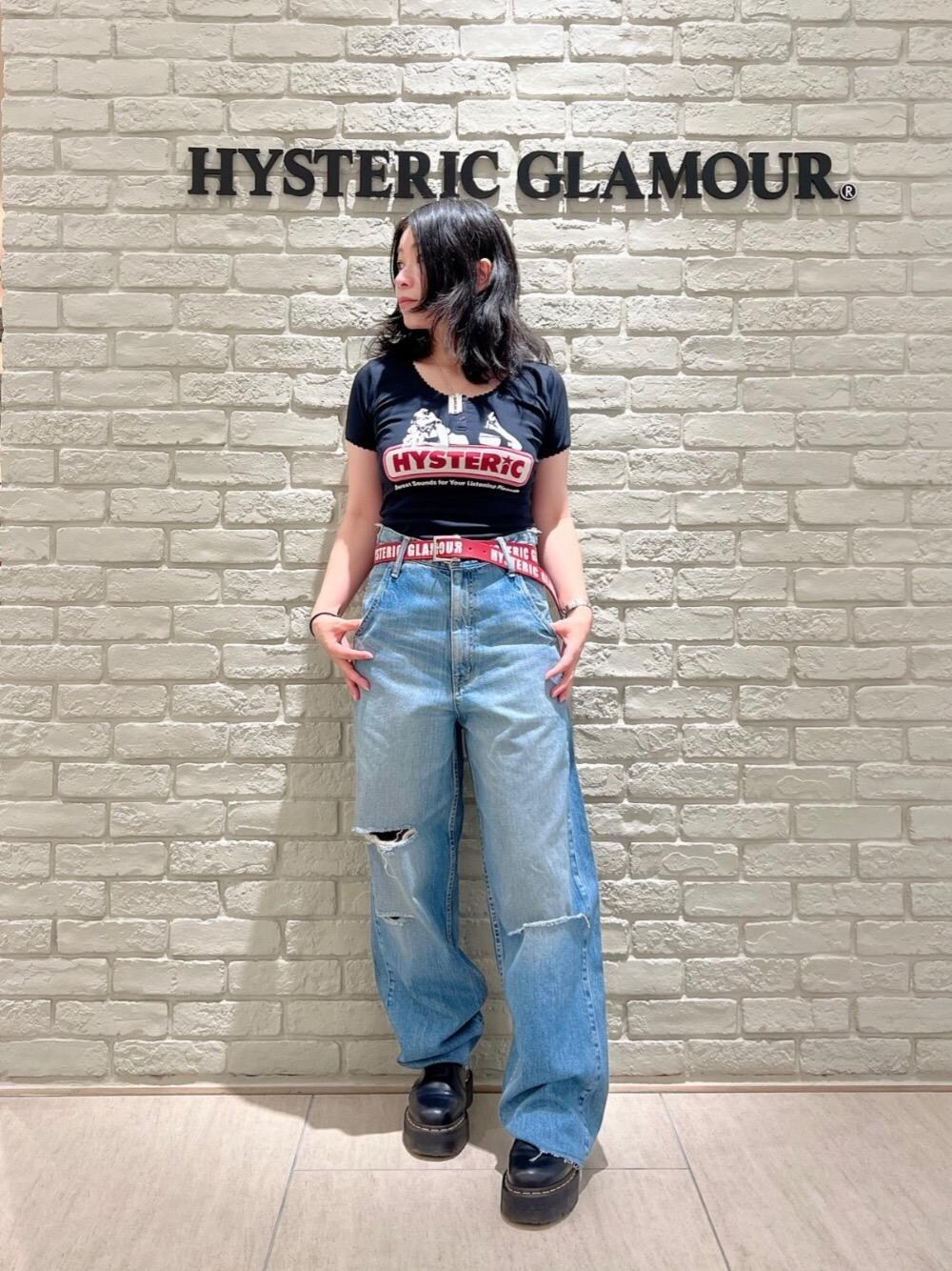 完売品 SWEET SOUNDS チビTシャツ 長袖Tシャツ ホワイト SWEET SOUNDS チビTシャツ|HYSTERIC GLAMOUR WOMEN | HYSTERIC