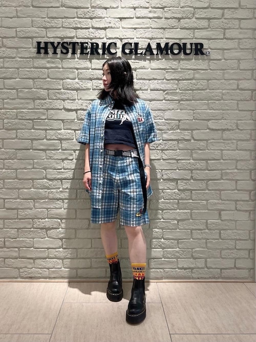 HYSTERIC GROUPIES ショート丈Tシャツ（Tシャツ/カットソー