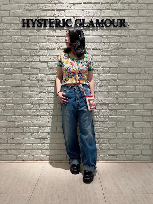 HYSTERIC GLAMOUR（ヒステリックグラマー）の「HG SQUARE 手編み