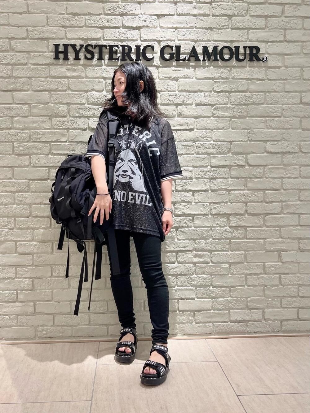 HYSTERIC GLAMOUR半袖シャツ／シアーベスト （HYSTERIC GLAMOUR