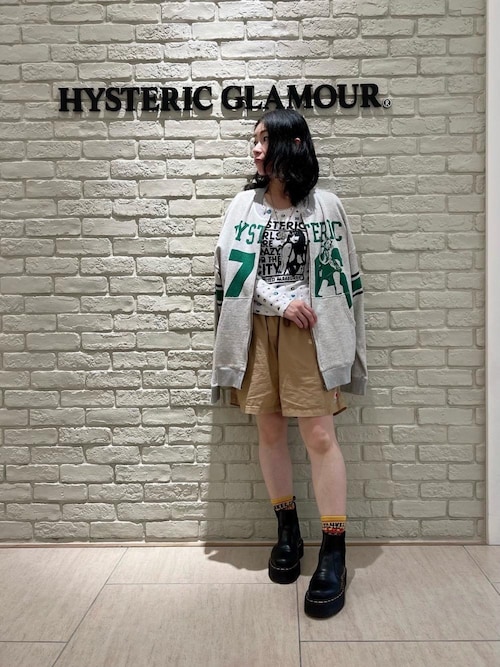 HYSTERIC OLE刺繍 イージーワイドショーツ（その他パンツ
