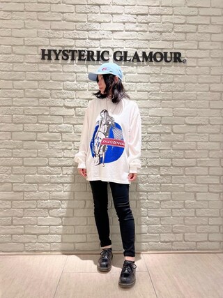 ヒステリックグラマー　SWASH LOGO刺繍 キャップ HYSTERIC GLAMOUR（ヒステリックグラマー）の「SWASH LOGO刺繍