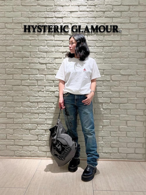Hysteric Glamour Denim One Shoulder Bag