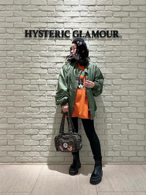 PATCH SCRATCH ミニボストンバッグ（ボストンバッグ）｜HYSTERIC