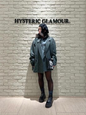 「バッグ」｜「アイテム（ハンチング/ベレー帽）」を使った、SUZUKIさん（レディース・150cm）の秋コーディネート