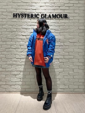 HYSTERIC GLAMOURのニット/セーター（オレンジ系）を使った人気