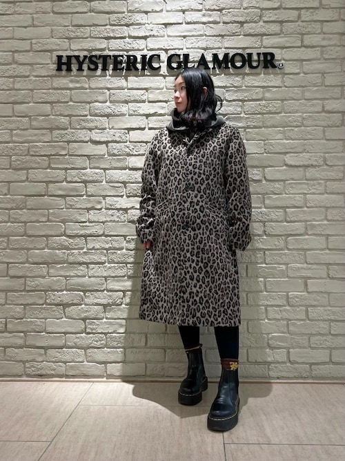 【ヒステリックグラマー】スモーキング　ガール　ショート丈　フルジップ　パーカー HYSTERIC GLAMOUR - [ラスト1点] SKULL BERRY ショート丈