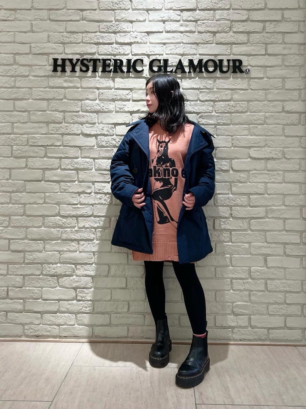 hysteric glamour ヒステリックグラマー　ヒッピーボアコート hysteric glamour ヒステリックグラマー ヒッピーボアコート STYLING