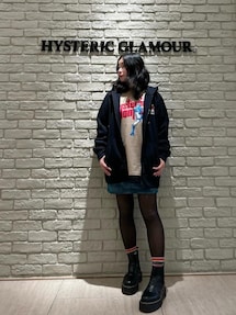 おおかみ様　ヒステリックグラマー 完売HELLパーカーS黒 HYSTERIC GLAMOUR（ヒステリックグラマー）の「HELL GIRL