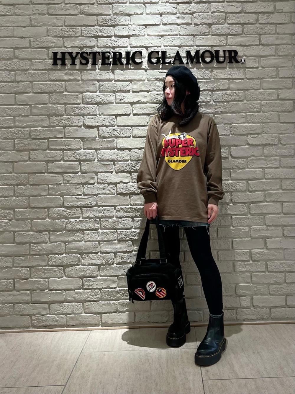 HYSTERIC GLAMOUR PATCH SCRATCH ミニボストンバッグ HYSTERIC GLAMOUR（ヒステリックグラマー）の「PATCH SCRATCH