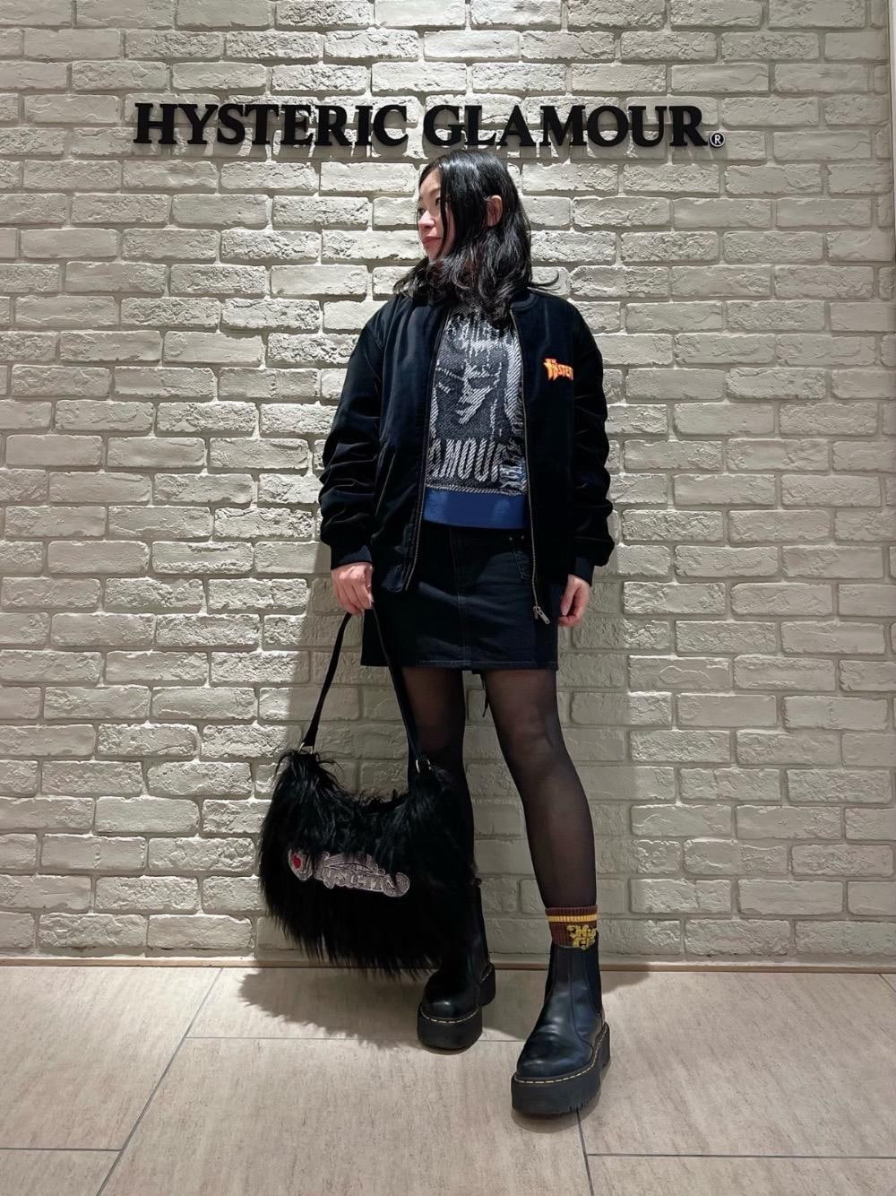 HYSTERIC GLAMOUR（ヒステリックグラマー）の「BAD ASS MAMA刺繍 別珍
