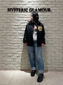 ヒステリックグラマー　ブルゾン 1ST TYPE デニムジャケット|HYSTERIC GLAMOUR MEN | HYSTERIC