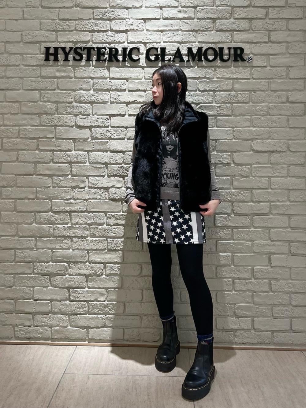 ヒステリックグラマー ✩希少✩ スパイダー ラメ混 ニットレギンス