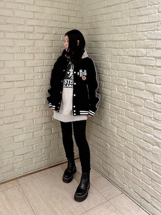 SUNSET NY オーバーサイズパーカー HYSTERIC GLAMOUR（ヒステリックグラマー）の「SUNSET NY