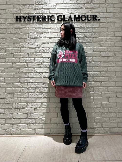 HYSTERIC GLAMOUR - 最終値下げ　⭐︎帽子付き⭐︎ヒステリックグラマー　ライダース&amp;ミニスカート MOTOR CITY FEVER柄 ローライズミニスカート（スカート