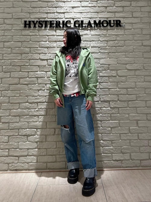 BABYSITTING CLUB ショート丈パーカー（パーカー）｜HYSTERIC GLAMOUR