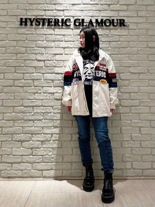 SNAKE LOOP スキニーデニムパンツ（デニムパンツ）｜HYSTERIC GLAMOUR