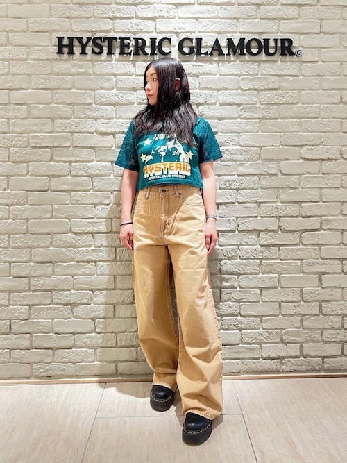 ワイドデニムパンツ（デニムパンツ）｜HYSTERIC GLAMOUR
