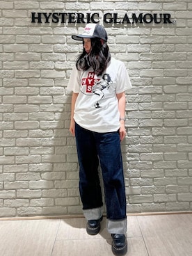 「リジットデニム」｜SUZUKIさん（レディース・150cm）の夏コーディネート