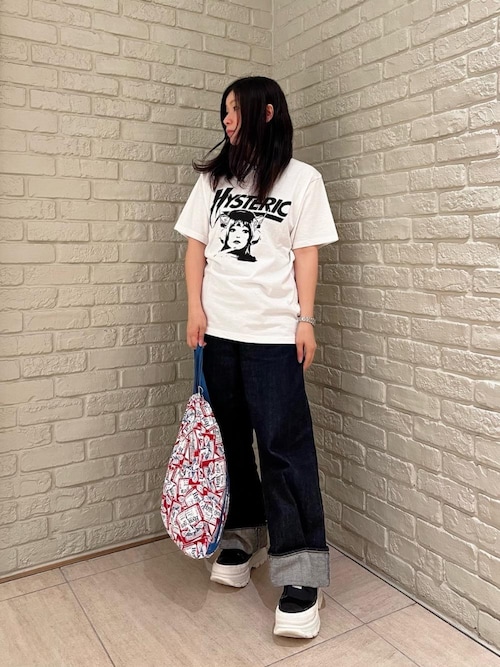 HYSTERIC GLAMOUR HG LABEL柄 ナップサック HG LABEL柄 ナップサック（バックパック/リュック）｜HYSTERIC