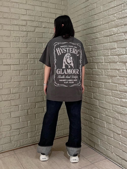 国内発送☆HYSTERIC GLAMOUR☆WHISKY WOMAN Tシャツ/INDIGO HYSTERIC GLAMOUR]WHISKY WOMAN Tシャツ/INDIGO(02251CT25) – R&Co.