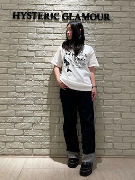 「リジットデニム」｜SUZUKIさん（レディース・150cm）の夏コーディネート