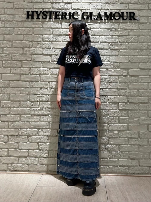 ヒステリックグラマー HYSTERIC ANGEL ショート丈Tシャツ HYSTERIC ANGEL ショート丈Tシャツ|HYSTERIC GLAMOUR WOMEN