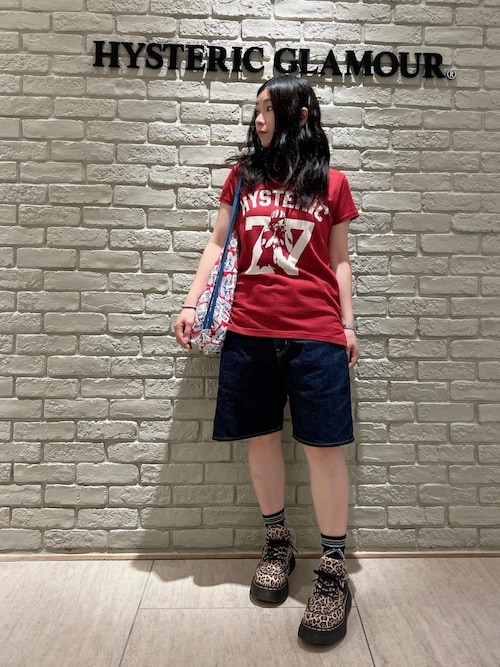 HYSTERIC GLAMOUR 総柄 ガールナップサック リュック　黒 Y2K HYSTERIC GLAMOUR 総柄 ガールナップサック リュック 黒 Y2K
