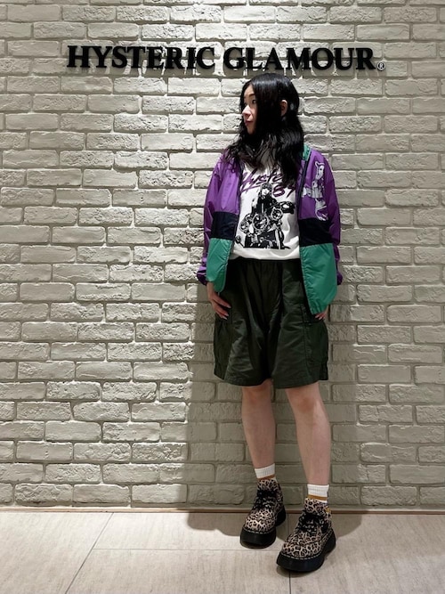 国内配送★HYSTERIC GLAMOUR★LET’S GO CRAZY Tシャツ LET'S GO CRAZY Tシャツ（Tシャツ/カットソー）｜HYSTERIC