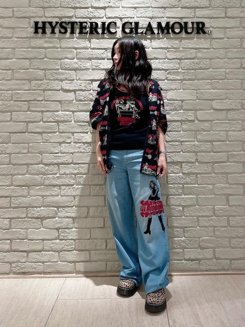 VIXEN GIRL ワイドパンツ（デニムパンツ）｜HYSTERIC GLAMOUR