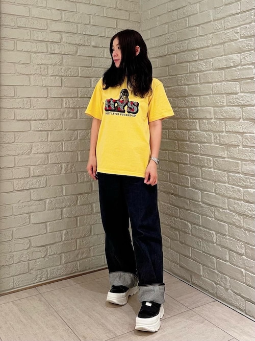NEXT LEVEL刺繍 Tシャツ（Tシャツ/カットソー）｜HYSTERIC