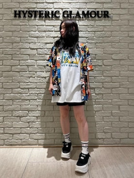 「アイテム（カーゴパンツ）」を使った、SUZUKIさん（レディース・150cm）の夏コーディネート