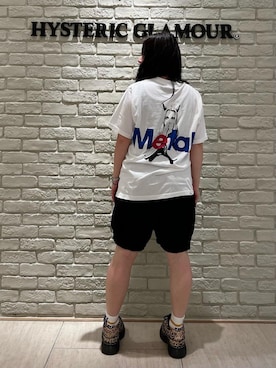 「アイテム（カーゴパンツ）」を使った、SUZUKIさん（レディース・150cm）の夏コーディネート