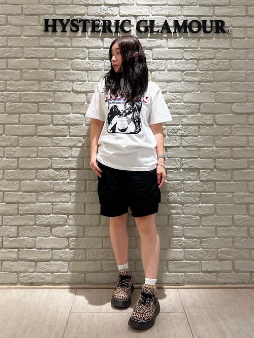 HYSTERIC GLAMOUR ショートパンツ 黒 カーゴショーツ（カーゴパンツ）｜HYSTERIC GLAMOUR